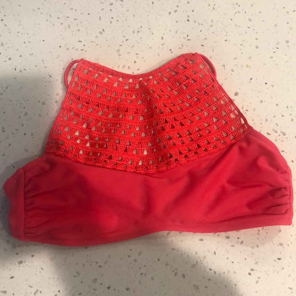 Target coral bathing suit top